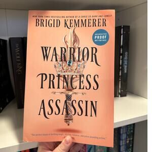 Warrior Princess Assassin By Brigid Kemmerer ARC Paperback